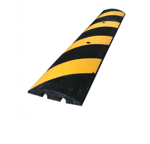 MERIK 16100-6 - Reductor de velocidad o tope vehicular  LIFTMASTER / 100% Caucho RECICLADO / Negro con amarillo
