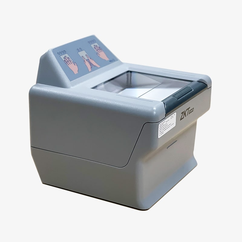 ZK-AFIS 400 - Escáner de huellas digitales con diez impresiones para huellas dactilares planas y enrolladas